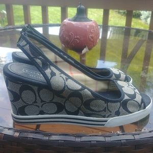 Coach Sydney Wedges.